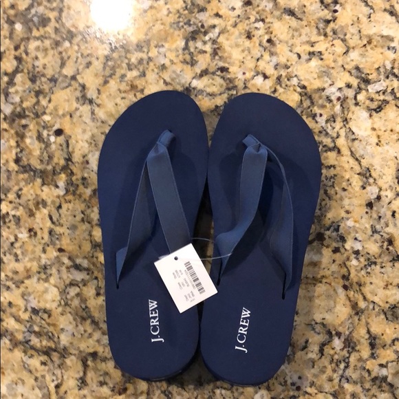 j crew platform flip flops